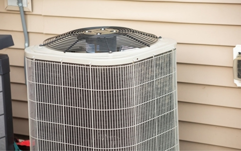An outdoor air conditioning unit